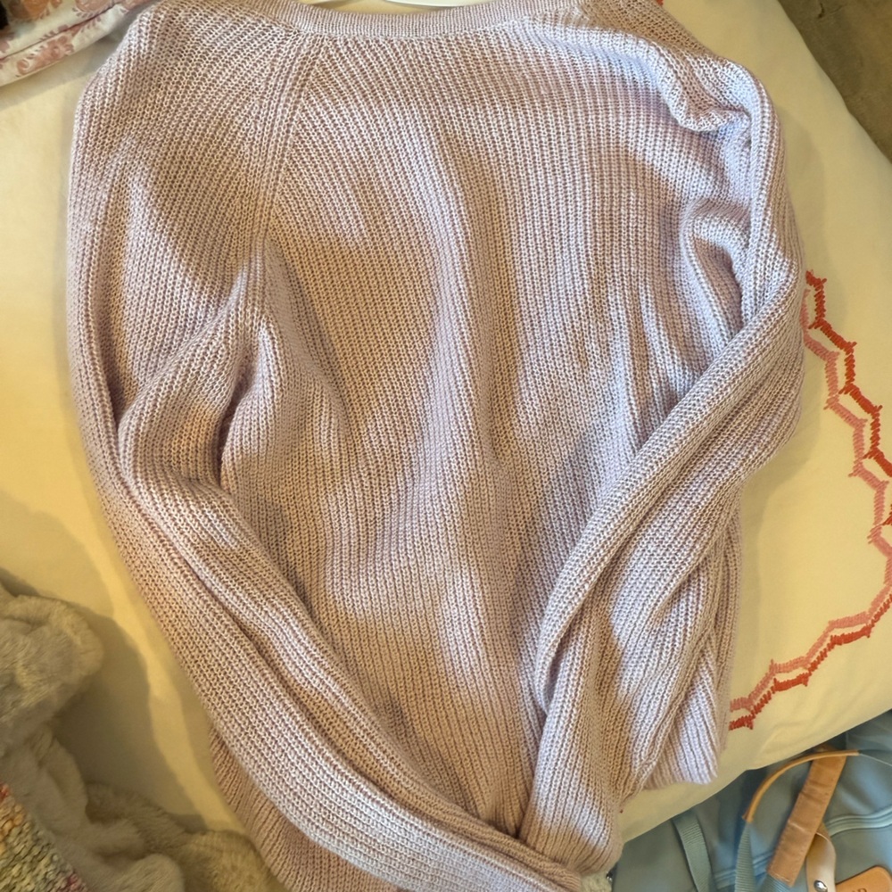 Aerie open back sweater